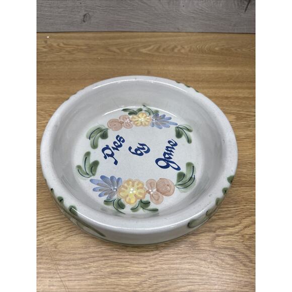 Louisville Stoneware KY Pies by Joan 9.25”Deep Dish Pie Plate Baker Made in USA - Picture 9 of 9